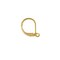 Lever Back DIY Earrings with Open Jump Ring Gold Plated - Create Elegant Dangle Earrings (1 Pair of Earrings)